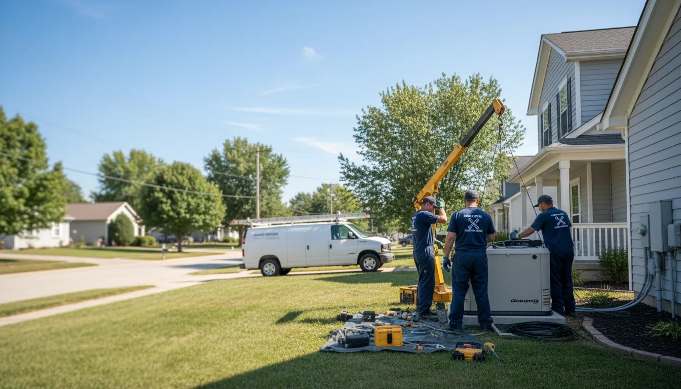Generator Installation in Eros, LA near me